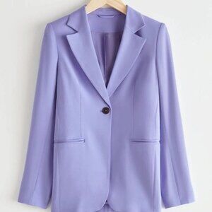 & Other Stories Lilac Blazer Size 0